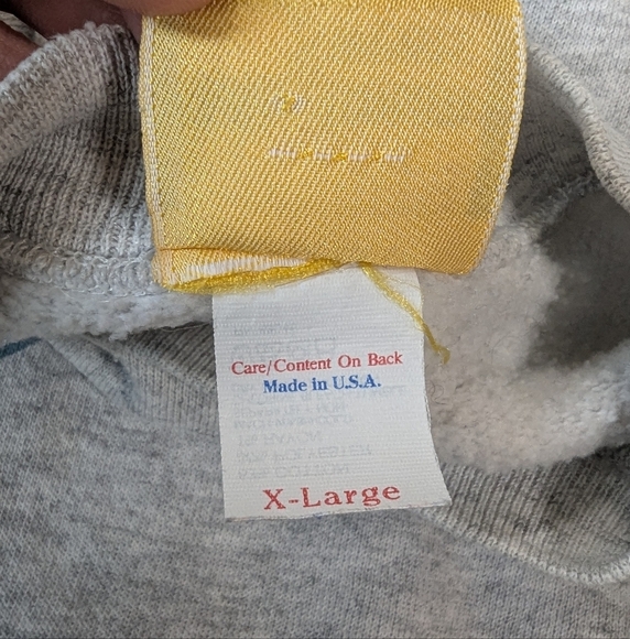 🐋 Vintage Sea World Sweatshirt - XL - Bubble Orcas & 90s Splash Energy 🐋 - Picture 3 of 5